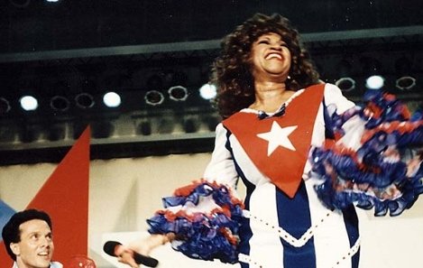 Celia Cruz on Stage